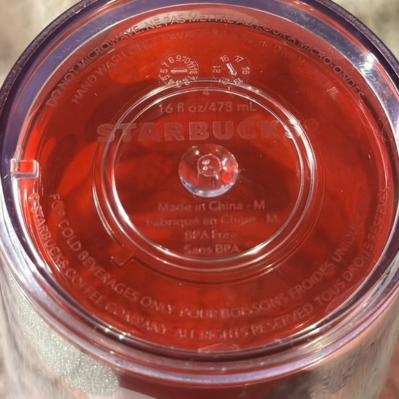 New Starbucks Cup “Holiday” or Anytime!  You can never have too much sparkle!!!! - Picture 5 of 7